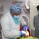 Cosmetic dental procedure being performed at Dental Quest, Dwarka Sector 19