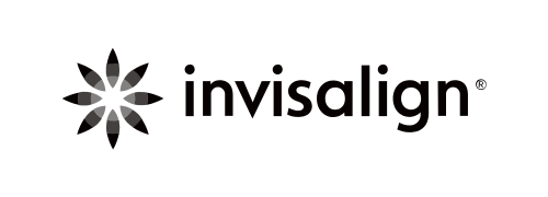 Invisalign logo — clear aligner treatment used at Dental Quest, Dwarka