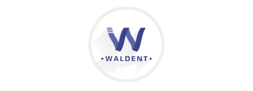 Waldent logo — clinical instruments and equipment used at Dental Quest, Dwarka